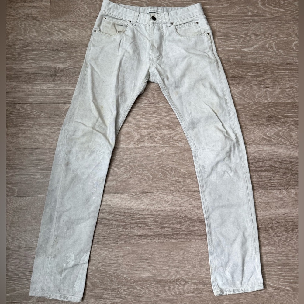 Pierre Balmain Men's Skinny Jeans - Light Gray